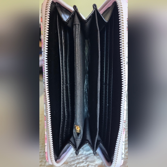 Disney Aristocrats Marie Floral Pink Wristlet Wallet - Picture 5 of 6